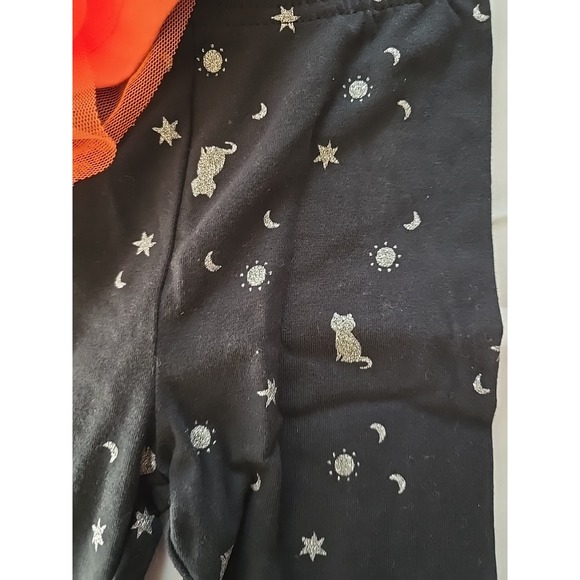 Nwt Carters Baby Girl 6 Months Orange Witch Tutu Halloween Outfit Pant Bodysuit - Picture 3 of 5